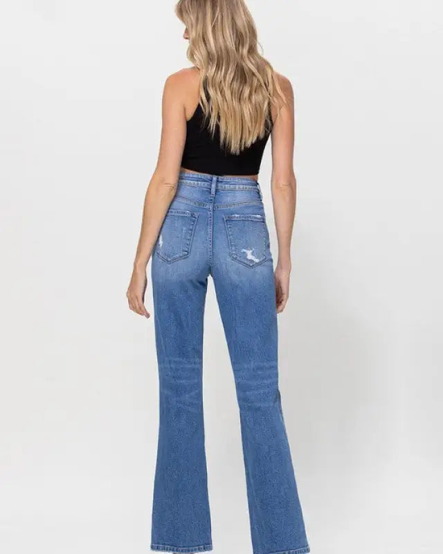 90’s Dad Jeans Medium Denim - Jeans