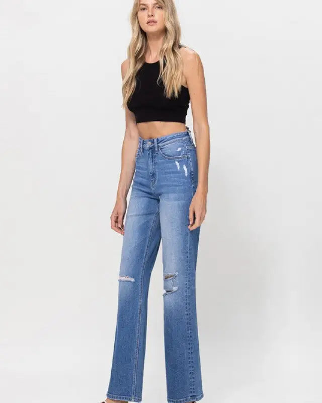 90’s Dad Jeans Medium Denim - Jeans