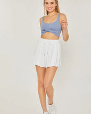 Activewear Two In One Drawstring Shorts