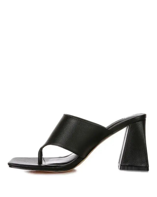 Alex Muse Me Block Heel Slip On Sandals