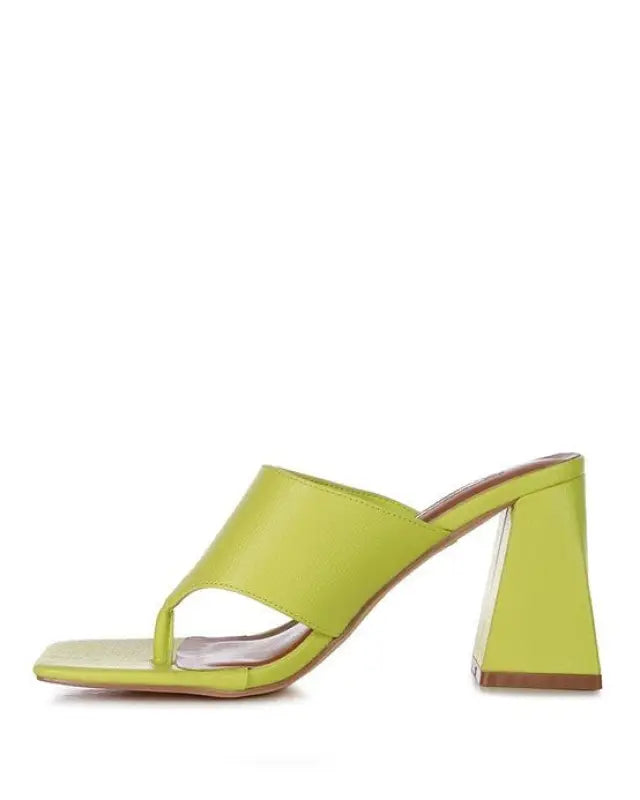 Alex Muse Me Block Heel Slip On Sandals