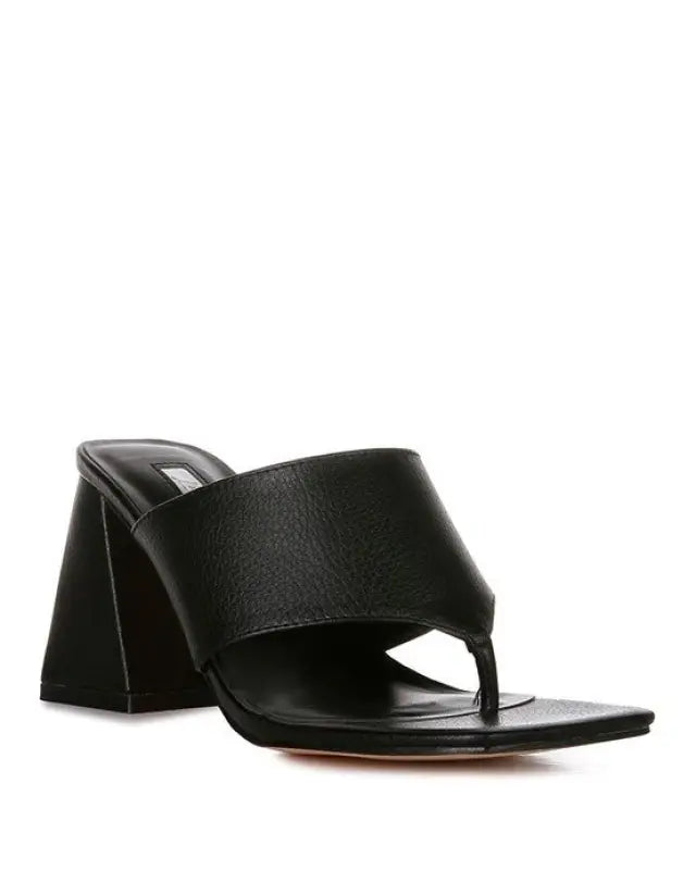 Alex Muse Me Block Heel Slip On Sandals