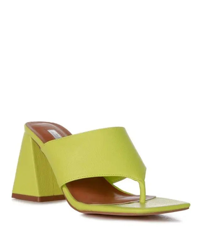 Alex Muse Me Block Heel Slip On Sandals