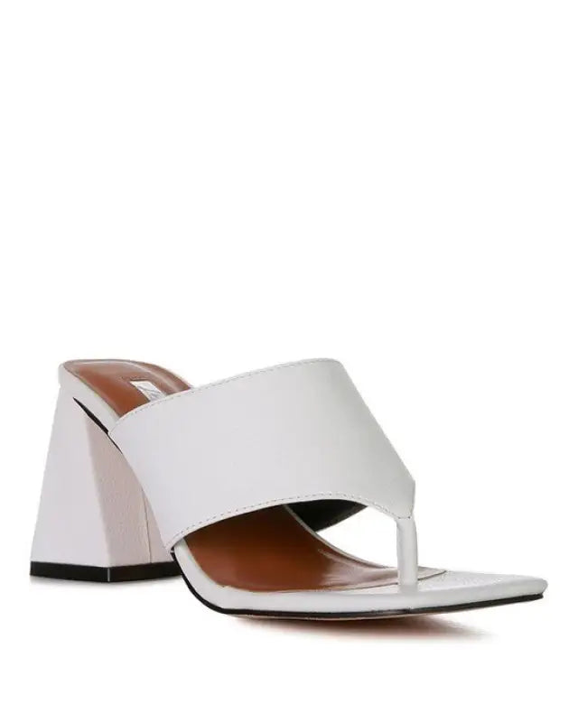 Alex Muse Me Block Heel Slip On Sandals