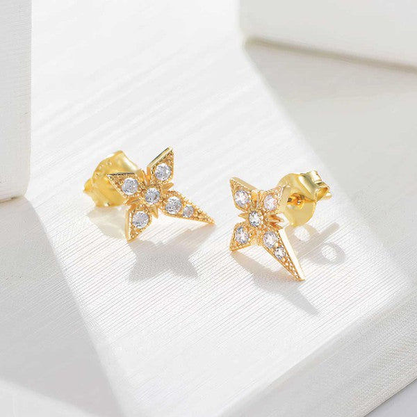 Alma Earrings - Gold / Os - Rings