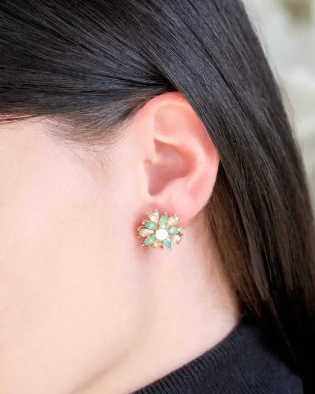 Amaryllis Stud Earrings