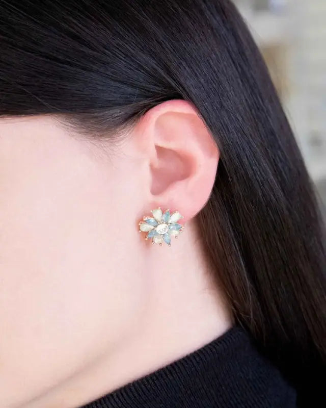 Amaryllis Stud Earrings