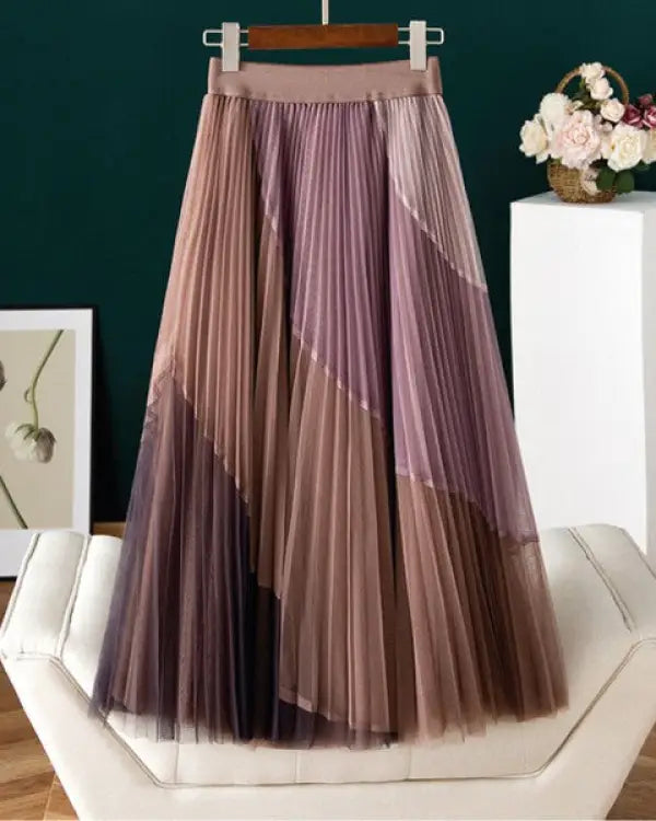 Amelia Double - Layered Skirt