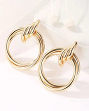 Andy Earrings - Gold / OS