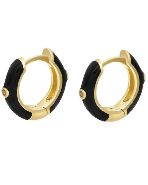 Angie Earrings - Black / OS