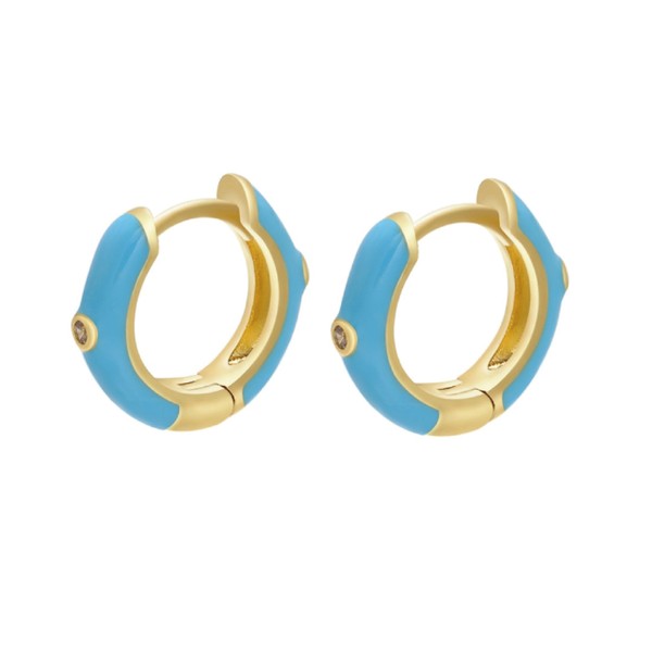 Angie Earrings - Blue / OS