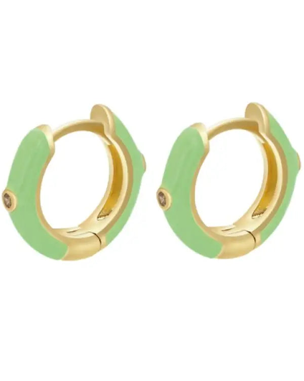 Angie Earrings - Green / OS