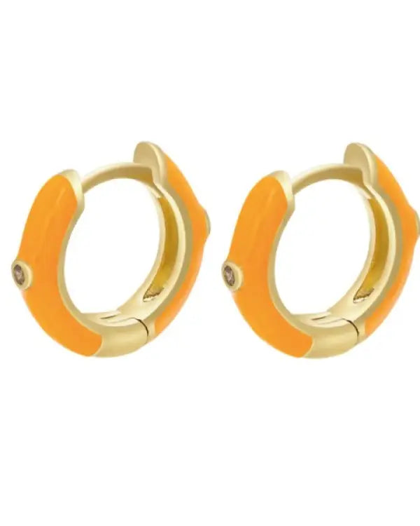 Angie Earrings - Orange / OS