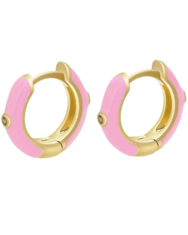 Angie Earrings - Pink / OS