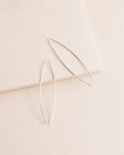 Arc Threader Earrings - Silver / OS