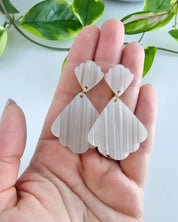 Ariel Earrings - Seashell - Seashell / Onesize