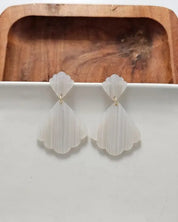 Ariel Earrings - Seashell - Seashell / OneSize