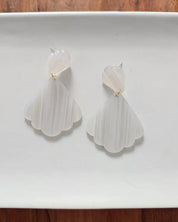 Ariel Earrings - Seashell - Seashell / OneSize