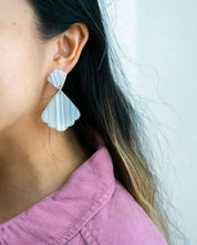 Ariel Earrings - Seashell - Seashell / Onesize