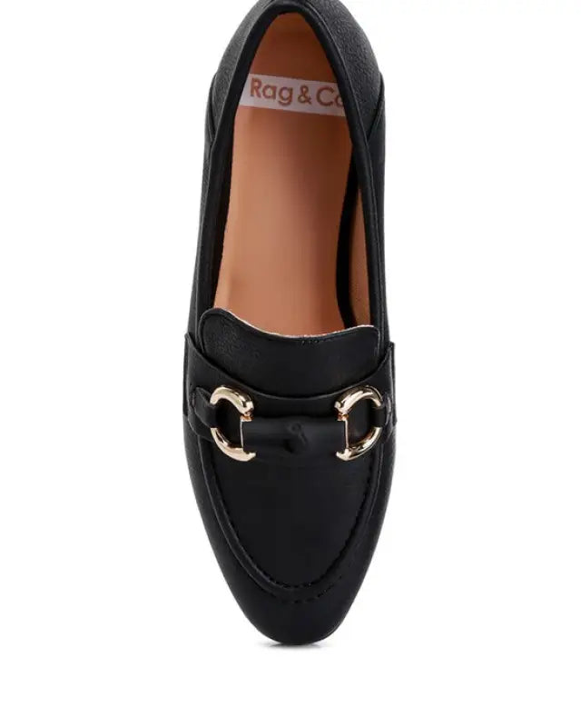 Asher Horsebit Embellished Raffia Loafers