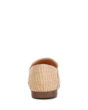 Asher Horsebit Embellished Raffia Loafers