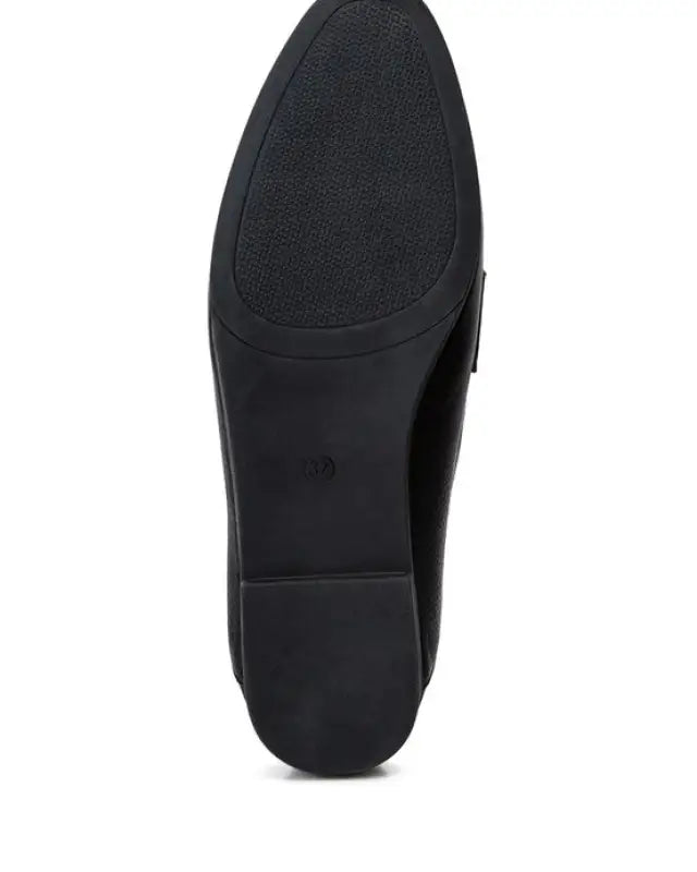 Asher Horsebit Embellished Raffia Loafers