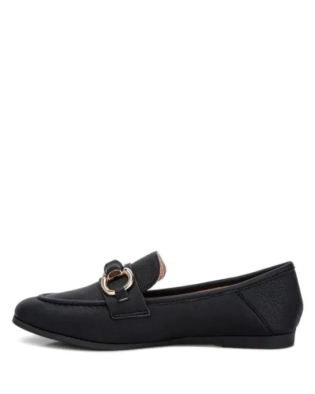 Asher Horsebit Embellished Raffia Loafers