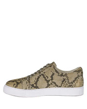 ASHFORD FINE SUEDE HANDCRAFTED SNEAKERS - Natural Snake / 5