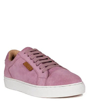 ASHFORD FINE SUEDE HANDCRAFTED SNEAKERS - Pink / 5