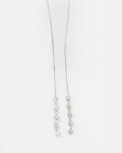 Astonia Threader Earrings - Silver / OS