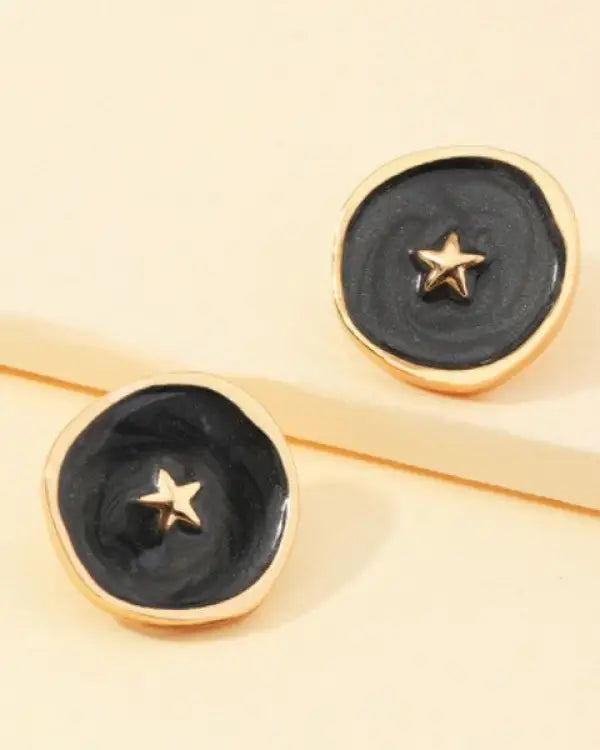 Astral Earrings Black - Black / OS