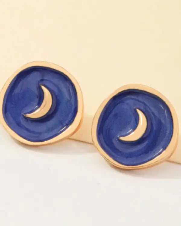 Astral Earrings Navy