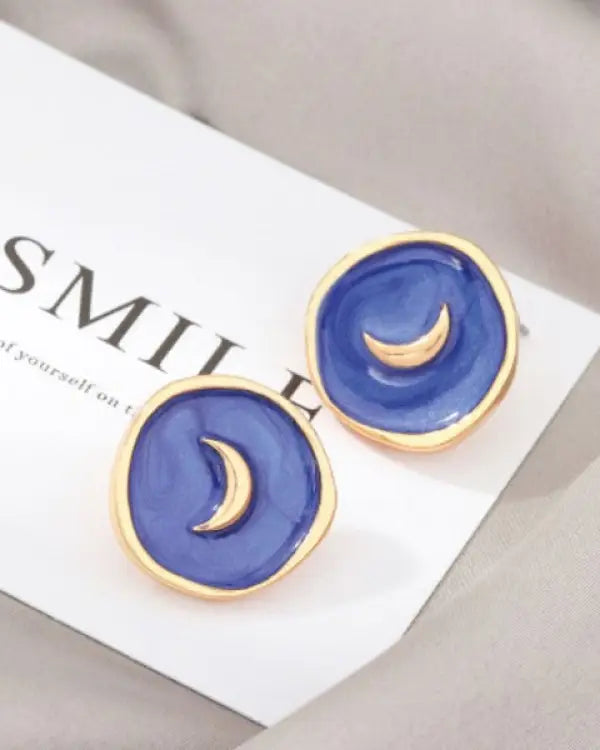 Astral Earrings Navy