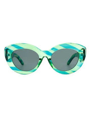 Aubrie Retro Round Women Cat Eye Sunglasses