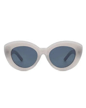 Aubrie Retro Round Women Cat Eye Sunglasses