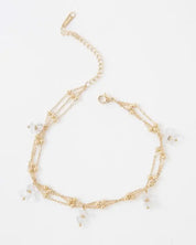 Aura Stone Anklet - Clear / OS