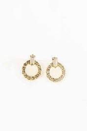 Avery Stone Earrings - Gold / OS