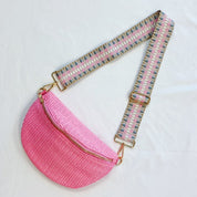 Bahama Breeze Aztec Strap Sling Bag - Pink / One Size