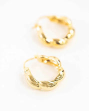 Baker Hoop Earrings - Gold / OS