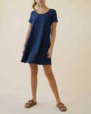 BAMBOO CLASSIC SHORT SLV DRESS