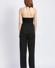 Bandeau Halter Neck Jumpsuit