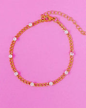 Bay Life Cuban Chain Bracelet - Gold / OS