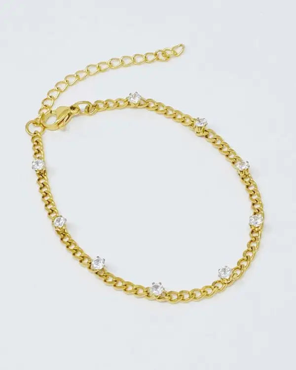 Bay Life Cuban Chain Bracelet - Gold / OS