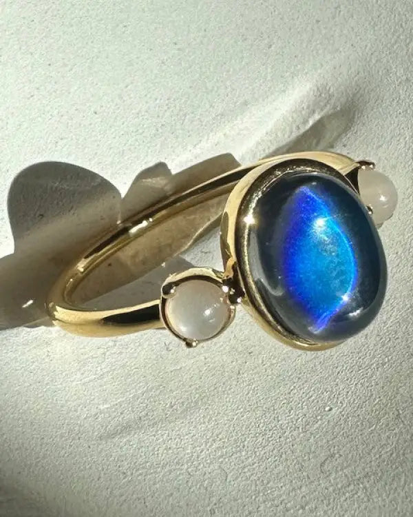 Bejeweled Mood Ring