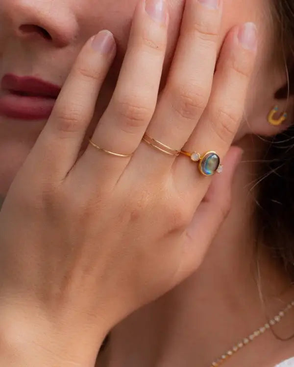 Bejeweled Mood Ring