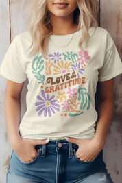 Bloom Boho Graphic Tee - Natural / S