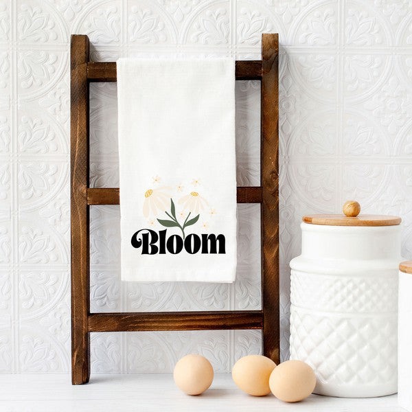 Bloom Daisy Flower Tea Towel