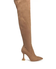 Brandy Over-The-Knee High-Heeled Boots