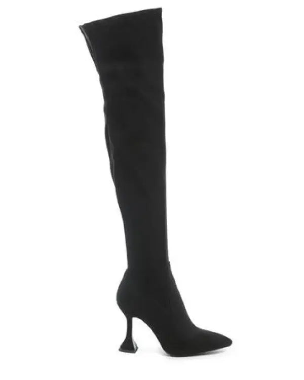 Brandy Over-The-Knee High-Heeled Boots