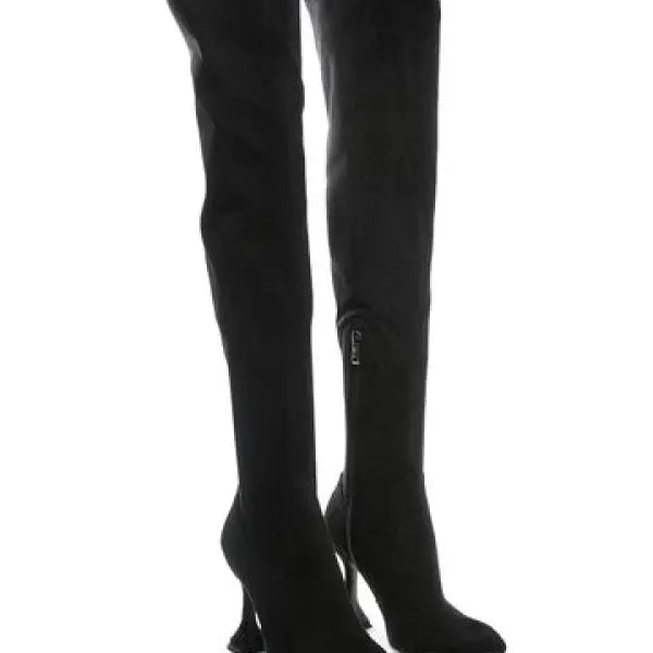 Brandy Over-The-Knee High-Heeled Boots